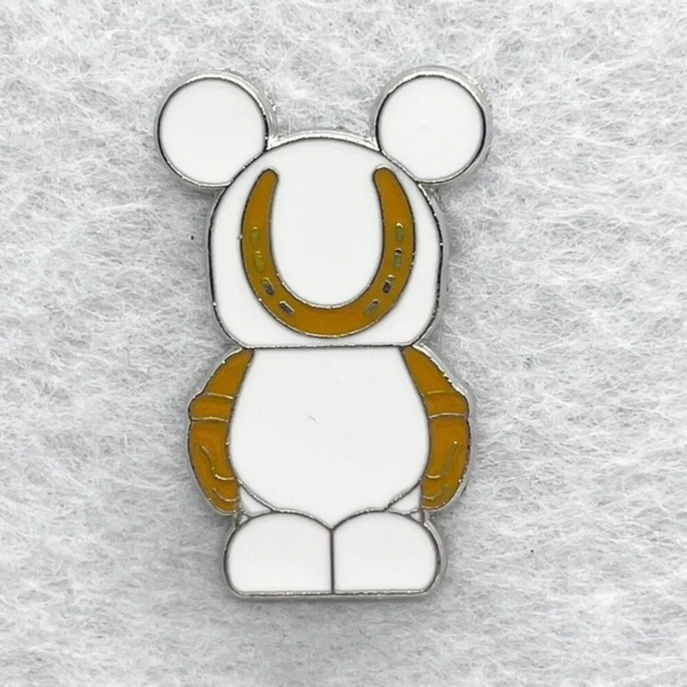 🔮 5/$25 Disney Vinylmation Jr Lucky Horseshoe Pin‎